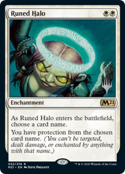 Image for Runed Halo (32) (Promo Pack: Core Set 2021) - Magic: The Gathering