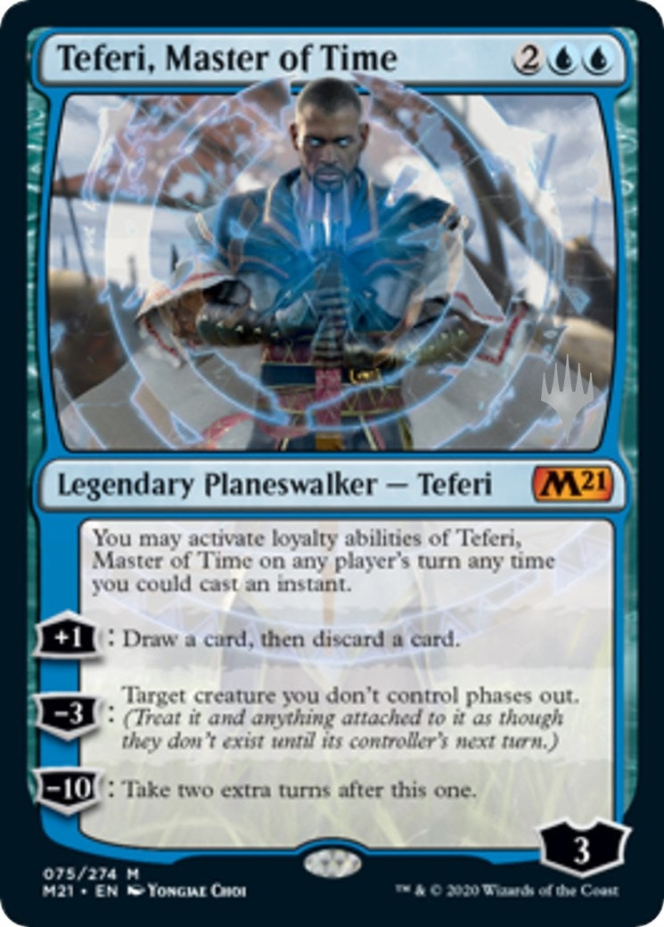 Image for Teferi, Master of Time (75) (Promo Pack: Core Set 2021) - Magic: The Gathering