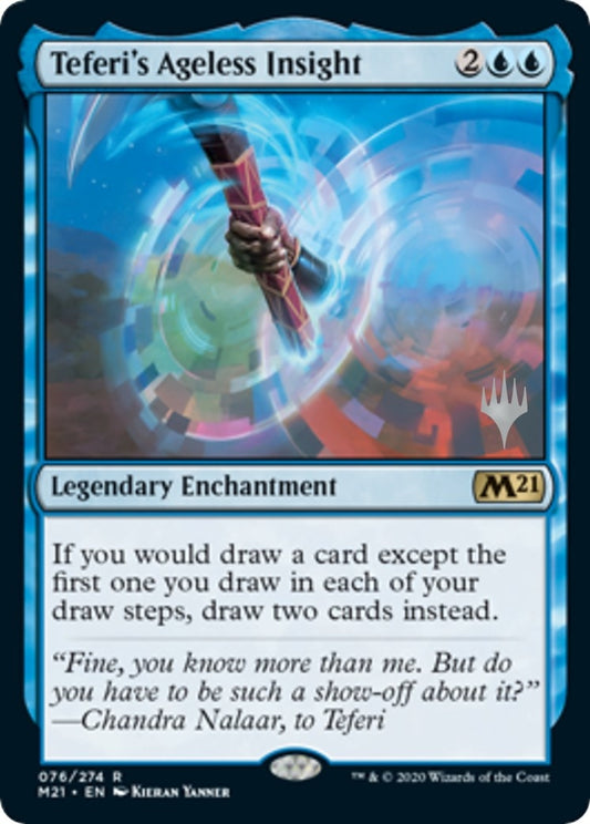 Image for Teferi's Ageless Insight (76) (Promo Pack: Core Set 2021) - Magic: The Gathering