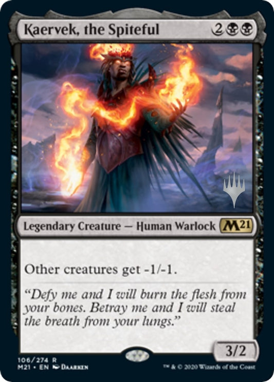 Image for Kaervek, the Spiteful (106) (Promo Pack: Core Set 2021) - Magic: The Gathering