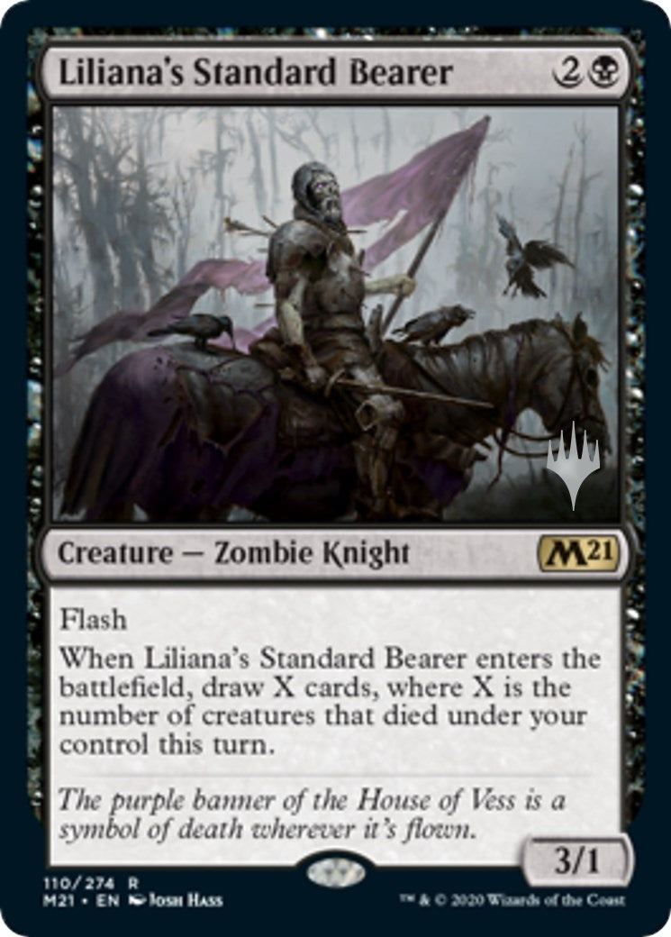 Image for Liliana's Standard Bearer (110) (Promo Pack: Core Set 2021) - Magic: The Gathering