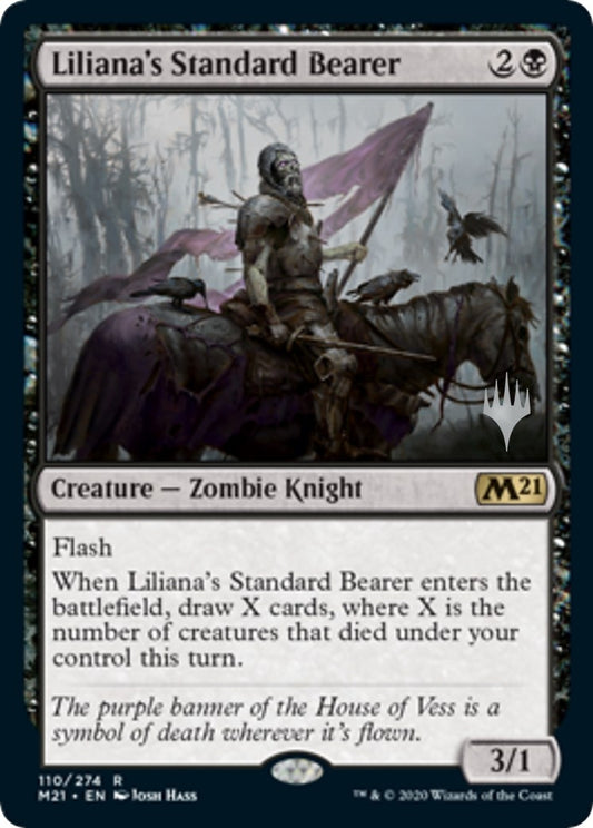 Image for Liliana's Standard Bearer (110) (Promo Pack: Core Set 2021) - Magic: The Gathering