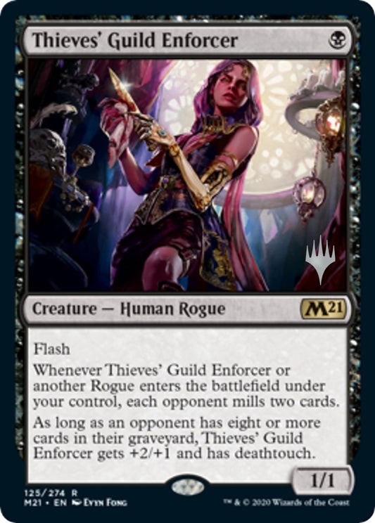 Image for Thieves' Guild Enforcer (125) (Promo Pack: Core Set 2021) - Magic: The Gathering
