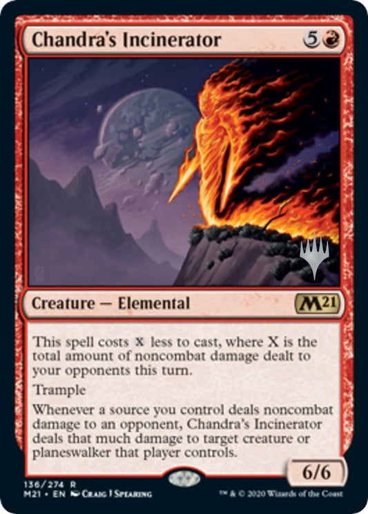 Image for Chandra's Incinerator (136) (Promo Pack: Core Set 2021) - Magic: The Gathering