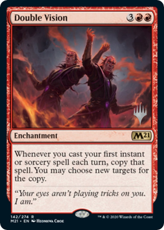 Image for Double Vision (142) (Promo Pack: Core Set 2021) - Magic: The Gathering