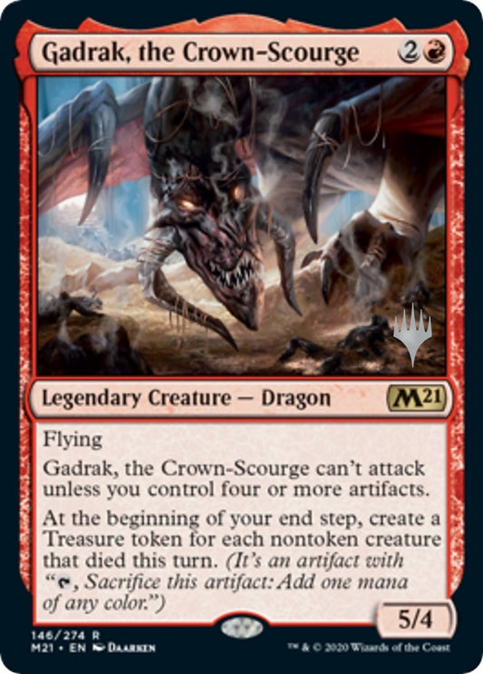 Image for Gadrak, the Crown-Scourge (146) (Promo Pack: Core Set 2021) - Magic: The Gathering