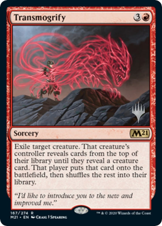 Image for Transmogrify (167) (Promo Pack: Core Set 2021) - Magic: The Gathering