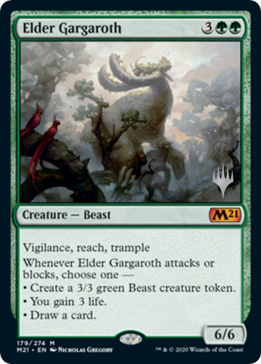 Image for Elder Gargaroth (179) (Promo Pack: Core Set 2021) - Magic: The Gathering