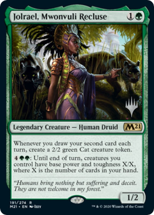 Image for Jolrael, Mwonvuli Recluse (191) (Promo Pack: Core Set 2021) - Magic: The Gathering