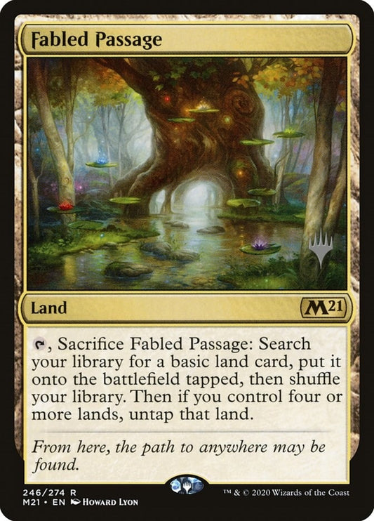 Image for Fabled Passage (246) (Promo Pack: Core Set 2021) - Magic: The Gathering
