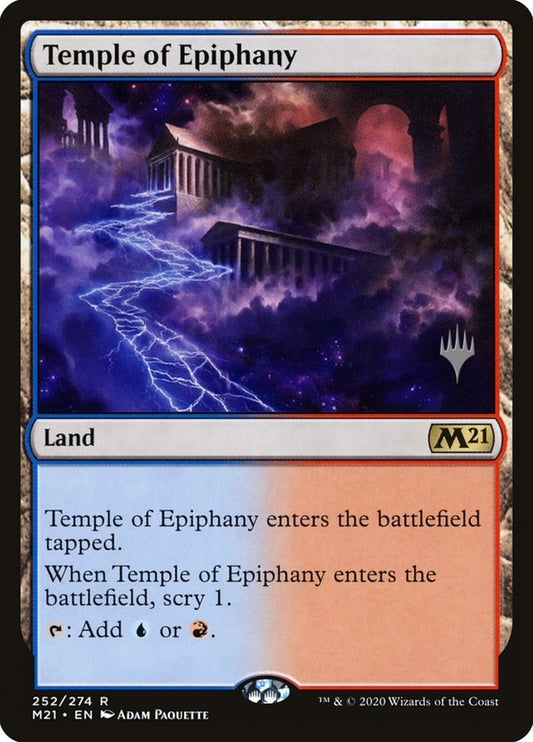 Image for Temple of Epiphany (252) (Promo Pack: Core Set 2021) - Magic: The Gathering