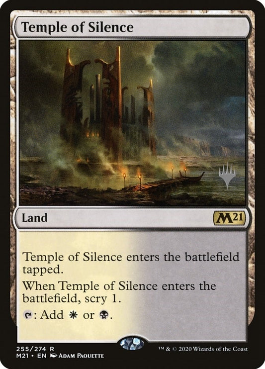 Image for Temple of Silence (255) (Promo Pack: Core Set 2021) - Magic: The Gathering