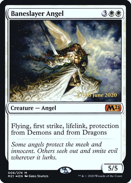 Image for Baneslayer Angel (6) (Prerelease Cards) - Magic: The Gathering