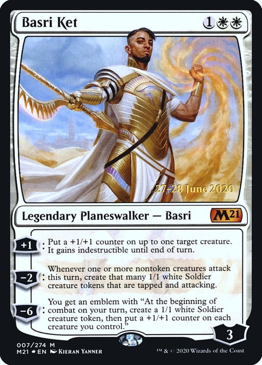 Image for Basri Ket (7) (Prerelease Cards) - Magic: The Gathering