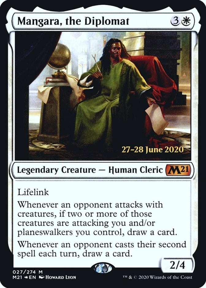 Image for Mangara, the Diplomat (27) (Prerelease Cards) - Magic: The Gathering