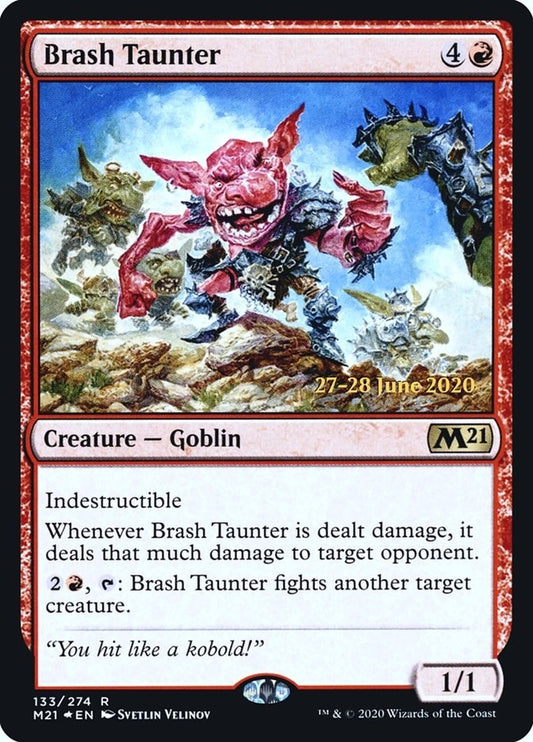 Image for Brash Taunter (133) (Prerelease Cards) - Magic: The Gathering