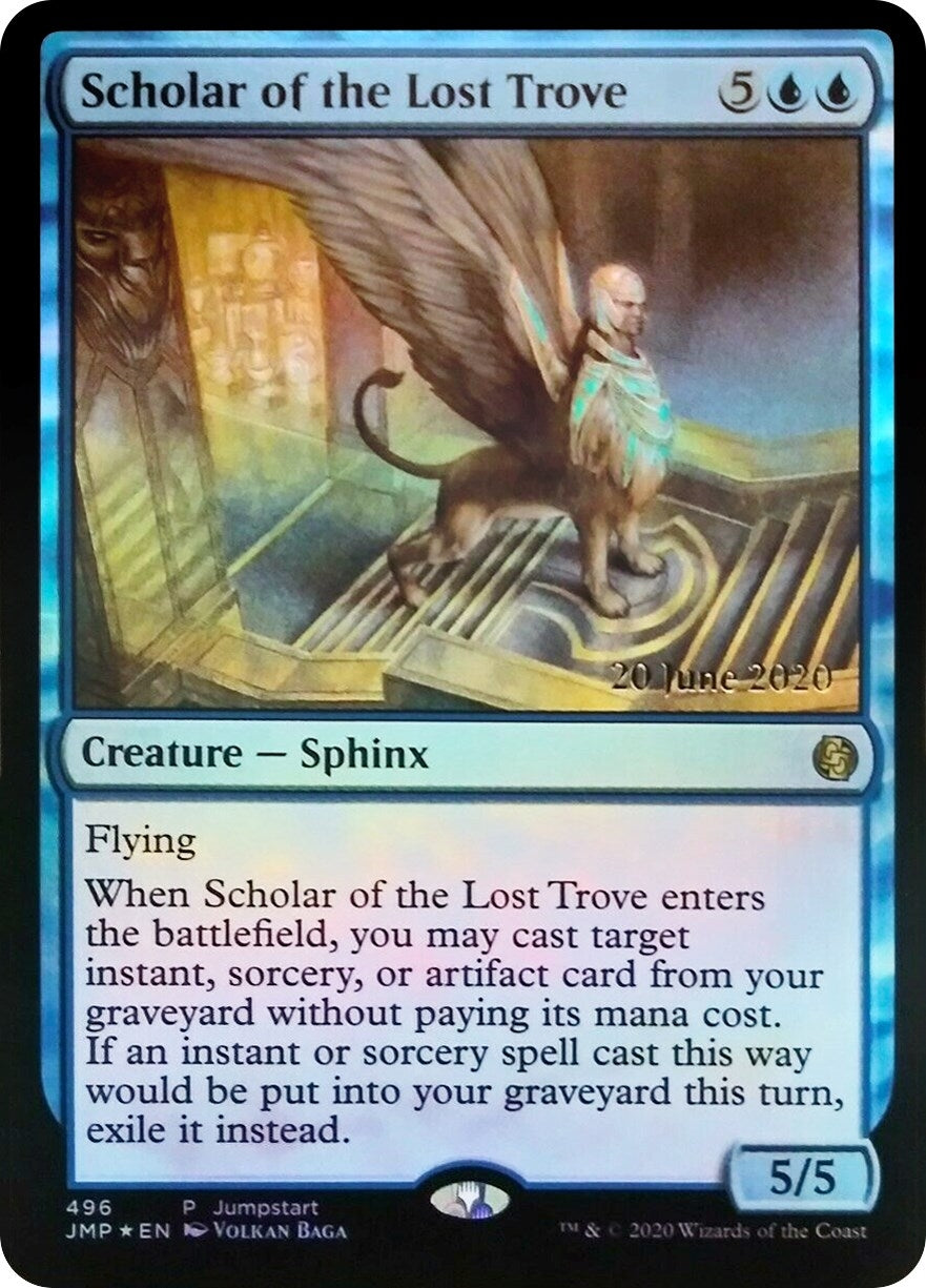 Image for Scholar of the Lost Trove (496) (Launch Party & Release Event Promos) - Magic: The Gathering