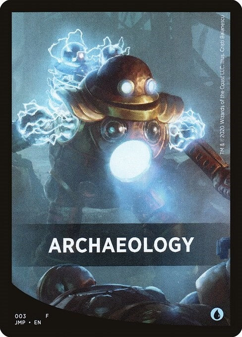 Image for Archaeology Theme Card (3) (Jumpstart) - Magic: The Gathering