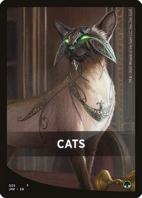 Image for Cats Theme Card (5) (Jumpstart) - Magic: The Gathering