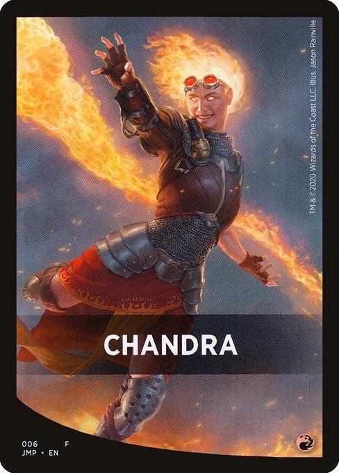 Image for Chandra Theme Card (6) (Jumpstart) - Magic: The Gathering
