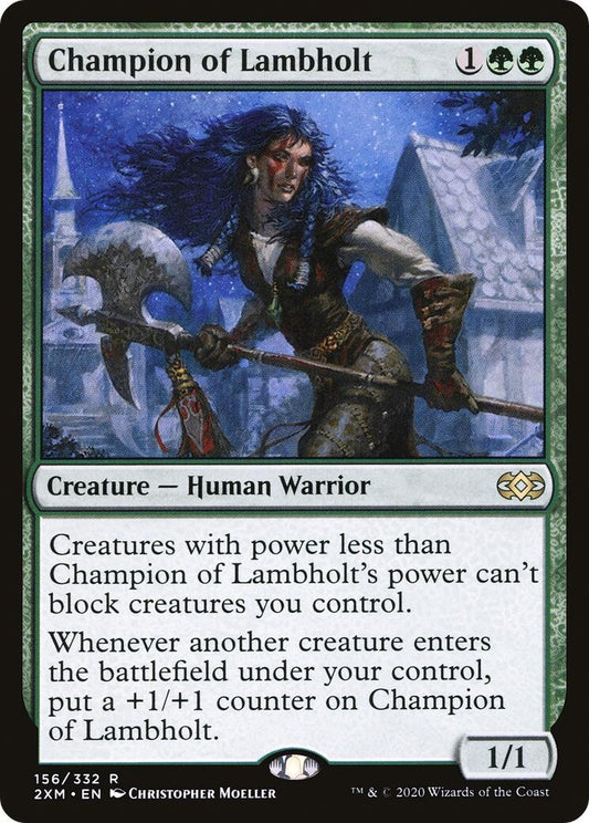 Image for Champion of Lambholt (156) (Double Masters) - Magic: The Gathering