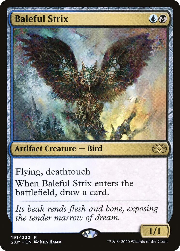Image for Baleful Strix (191) (Double Masters) - Magic: The Gathering