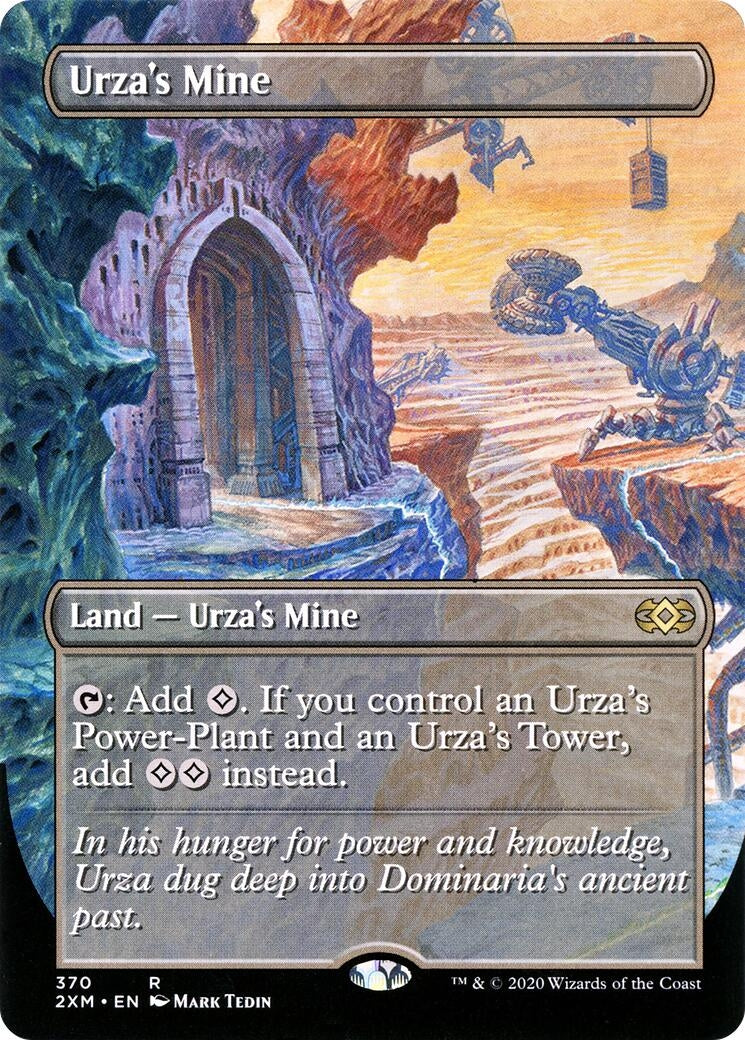 Image for Urza's Mine (Borderless) (370) (Double Masters) - Magic: The Gathering