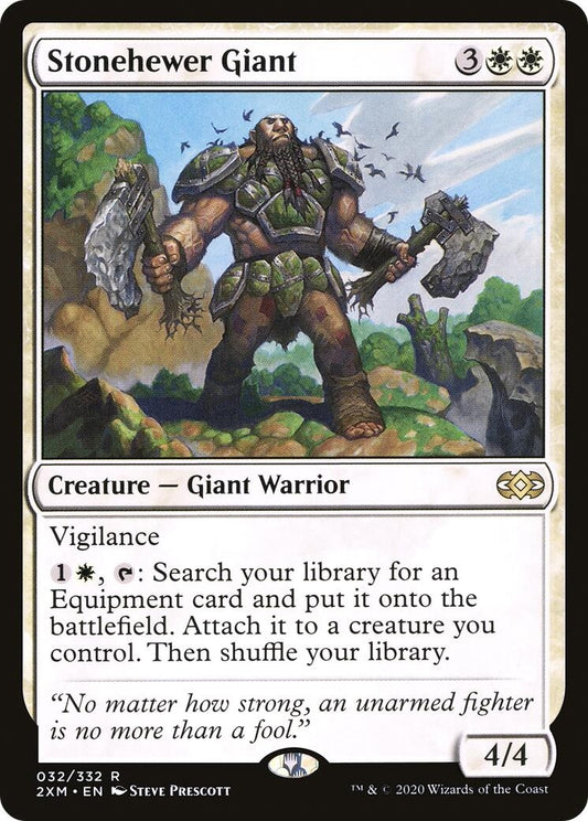 Image for Stonehewer Giant (32) (Double Masters) - Magic: The Gathering