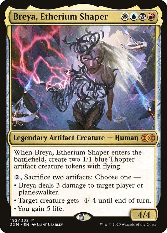 Image for Breya, Etherium Shaper (192) (Double Masters) - Magic: The Gathering