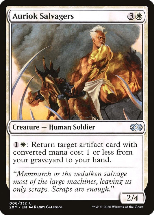 Image for Auriok Salvagers (6) (Double Masters) - Magic: The Gathering