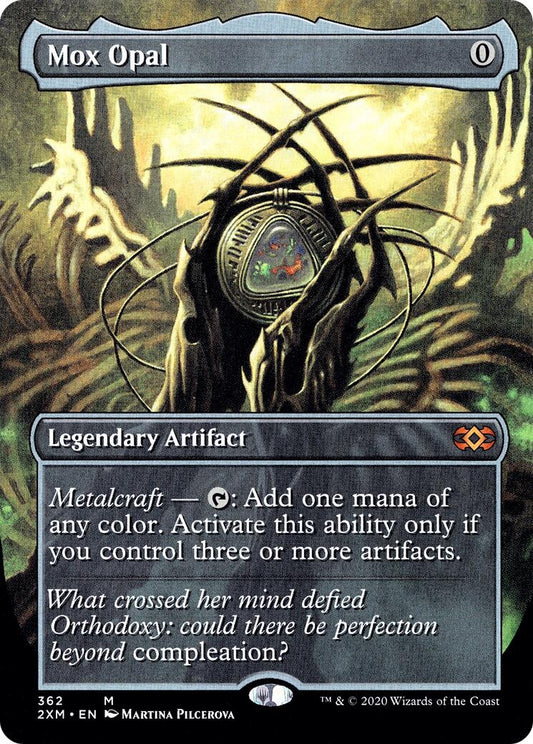 Image for Mox Opal (Borderless) (362) (Double Masters) - Magic: The Gathering