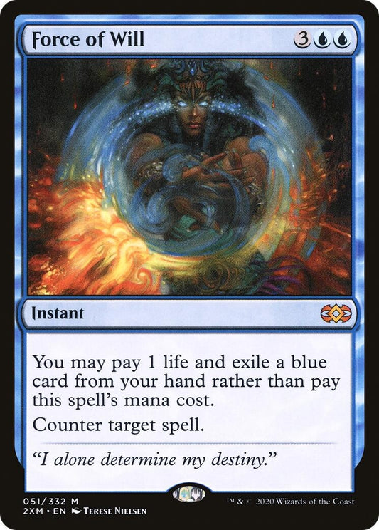 Image for Force of Will (51) (Double Masters) - Magic: The Gathering