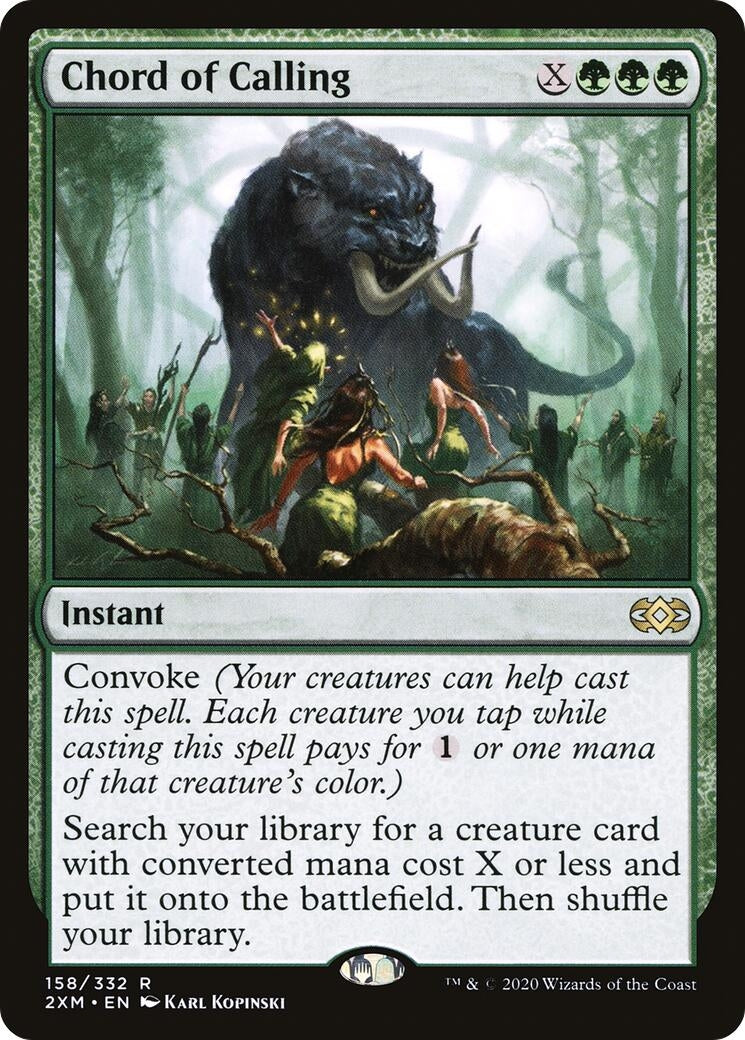 Image for Chord of Calling (158) (Double Masters) - Magic: The Gathering