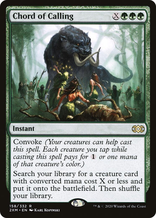 Image for Chord of Calling (158) (Double Masters) - Magic: The Gathering