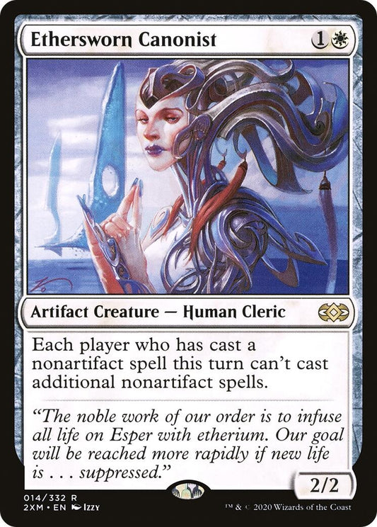 Image for Ethersworn Canonist (14) (Double Masters) - Magic: The Gathering