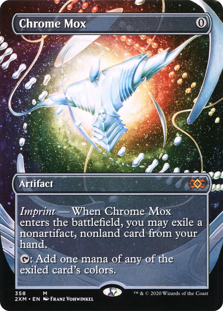 Image for Chrome Mox (Borderless) (358) (Double Masters) - Magic: The Gathering