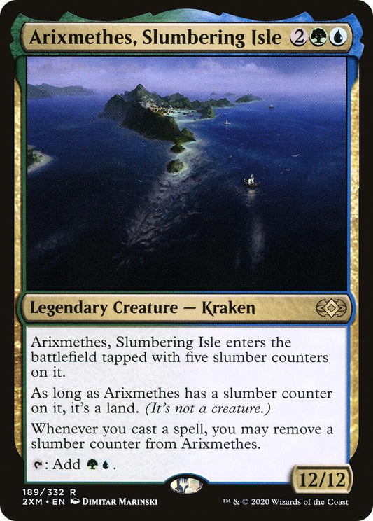 Image for Arixmethes, Slumbering Isle (189) (Double Masters) - Magic: The Gathering
