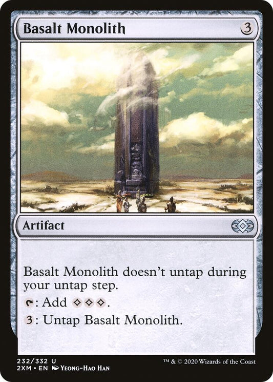 Image for Basalt Monolith (232) (Double Masters) - Magic: The Gathering