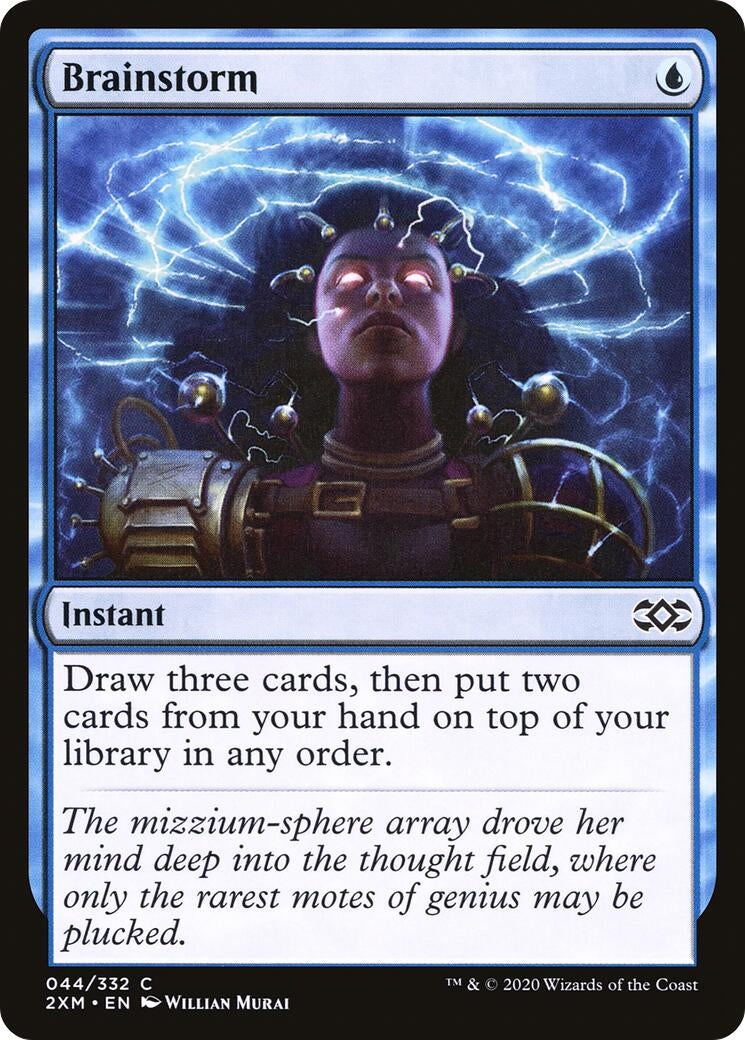 Image for Brainstorm (44) (Double Masters) - Magic: The Gathering