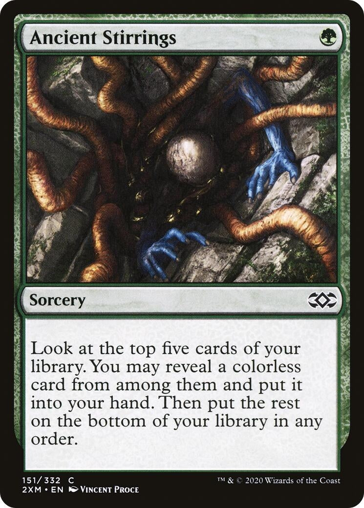 Image for Ancient Stirrings (151) (Double Masters) - Magic: The Gathering