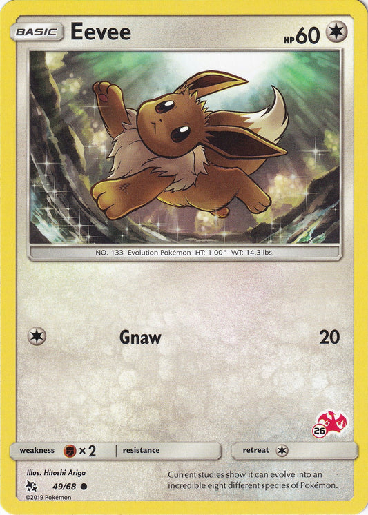 Image for Eevee - 49/68 (#26 Charizard Stamped) (049/068) (Battle Academy) - Pokemon