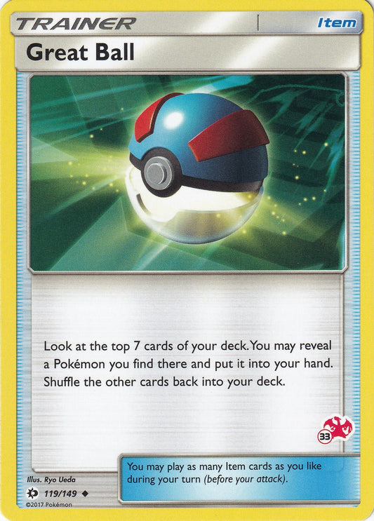 Image for Great Ball - 119/149 (#33 Charizard Stamped) (119/149) (Battle Academy) - Pokemon
