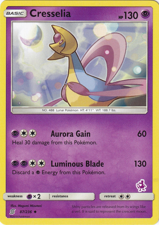 Image for Cresselia - 87/236 (Mewtwo Stamped) (087/236) (Battle Academy) - Pokemon