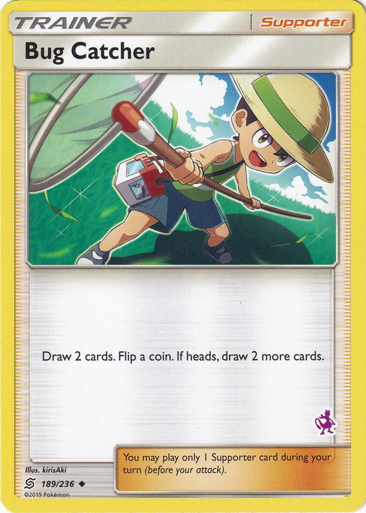 Image for Bug Catcher - 189/236 (Mewtwo Stamped) (189/236) (Battle Academy) - Pokemon