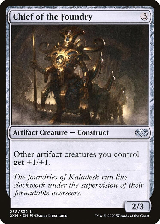 Image for Chief of the Foundry (238) (Double Masters) - Magic: The Gathering