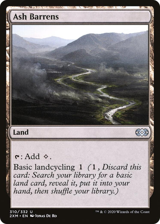 Image for Ash Barrens (310) (Double Masters) - Magic: The Gathering