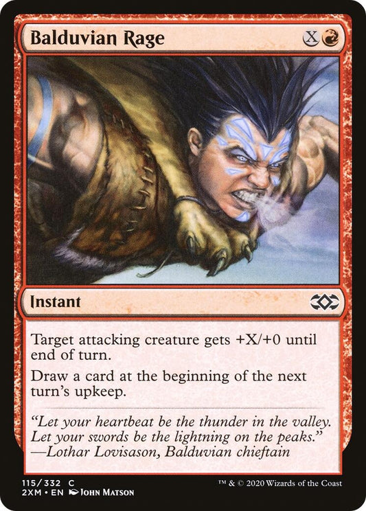 Image for Balduvian Rage (115) (Double Masters) - Magic: The Gathering
