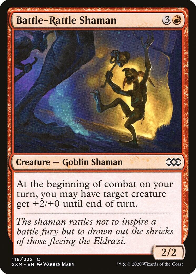 Image for Battle-Rattle Shaman (116) (Double Masters) - Magic: The Gathering