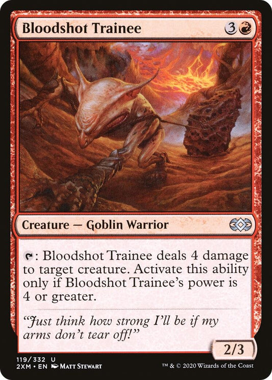 Image for Bloodshot Trainee (119) (Double Masters) - Magic: The Gathering