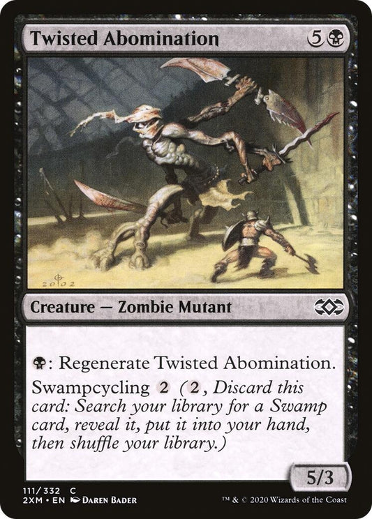 Image for Twisted Abomination (111) (Double Masters) - Magic: The Gathering